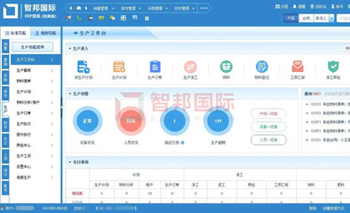 智邦国际ERP系统:智能联动,全域分析,解锁智能化转型新模式!